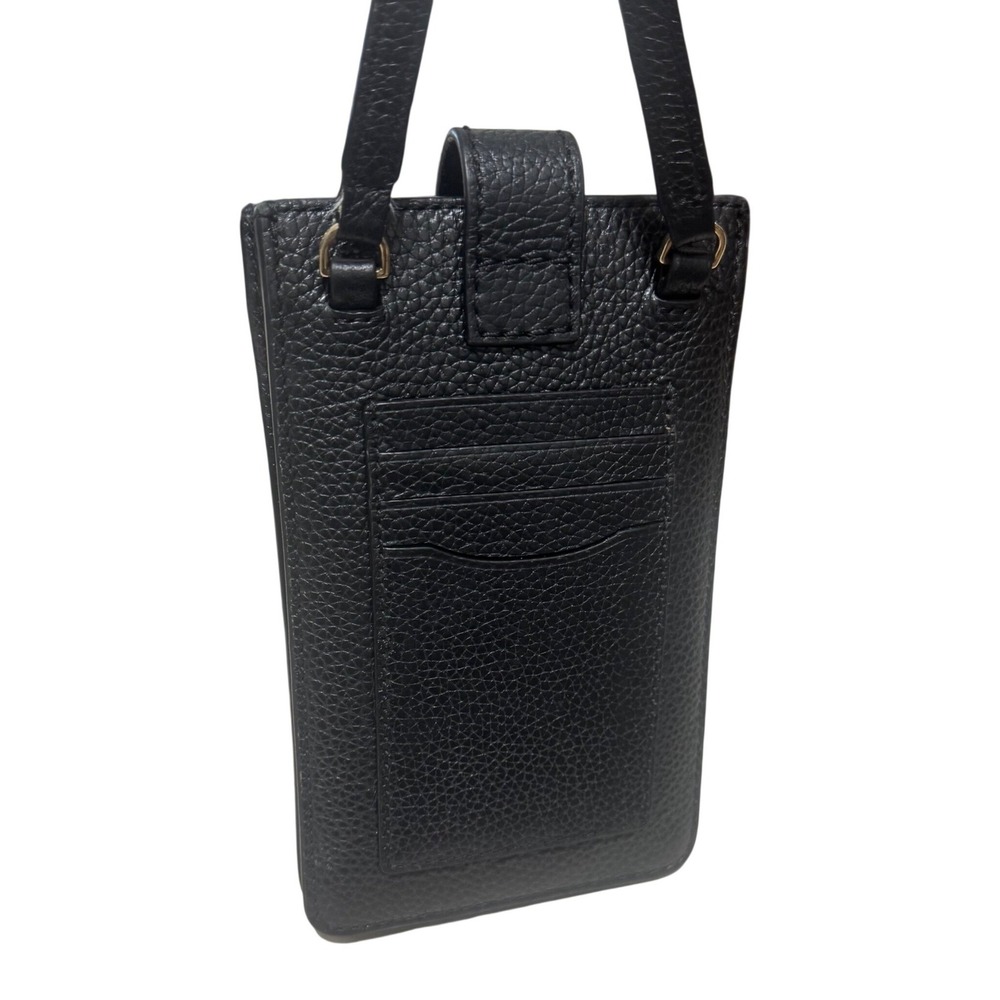 Marc Jacobs Smartphone Crossbody Bag Women Black  Excellent Leather - Picture 5 of 14